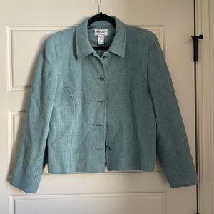 Blue Wool Pendleton Jacket